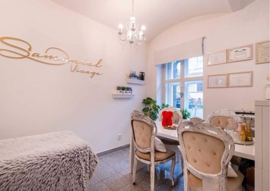 kosmetický salón Studio 07 uvnitř